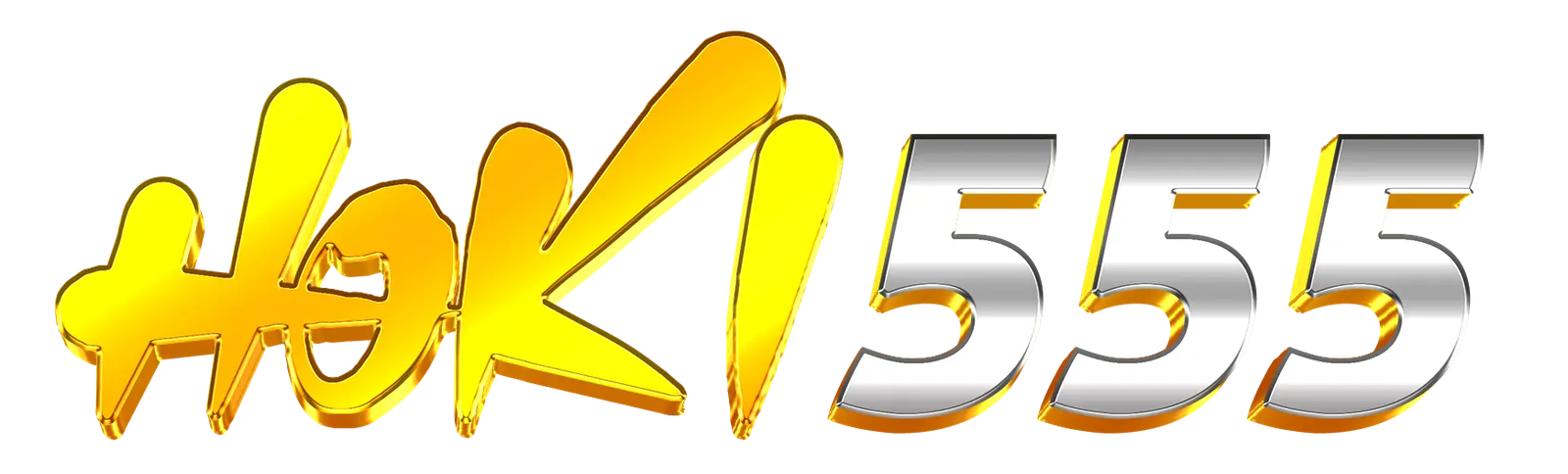 HOKI555 jackpot petir hitam logo